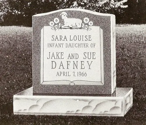 Single Granite Headstone (B1771)