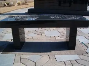 BEN01 Large Memorial Bench