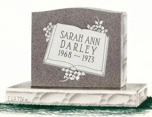 Single Granite Headstone (EGA-726)