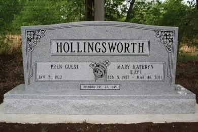 Companion Granite Headstone (SGI1027)