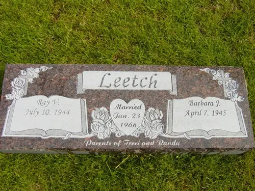 Companion Granite Grave Marker (SGI2022)